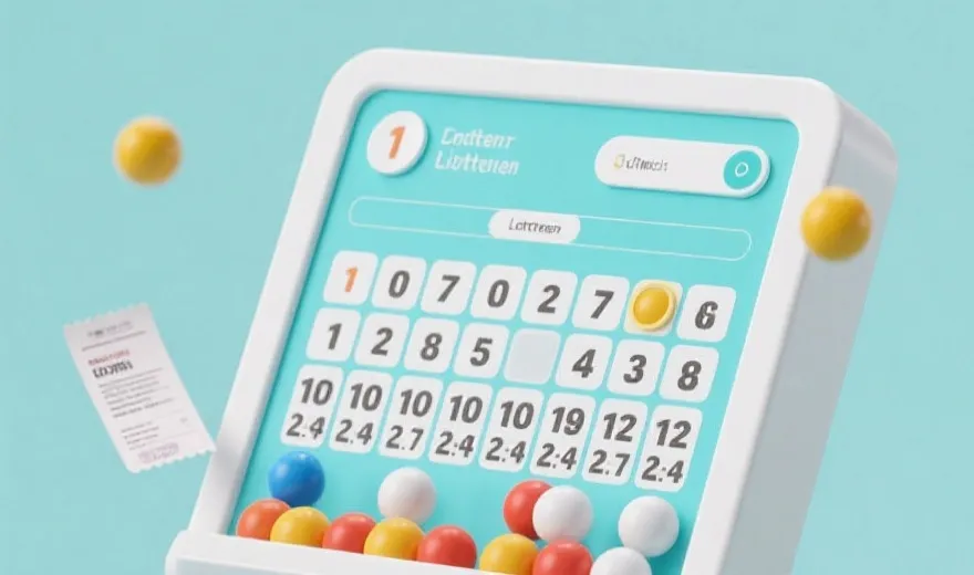 开奖公告示意图